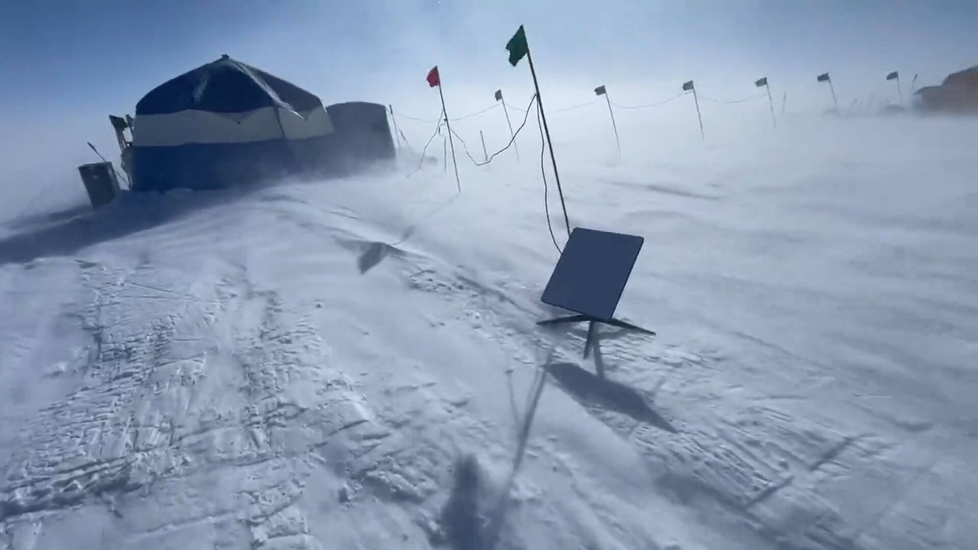 Internet satelital SpaceX Starlink probado en el campo en la Antártida