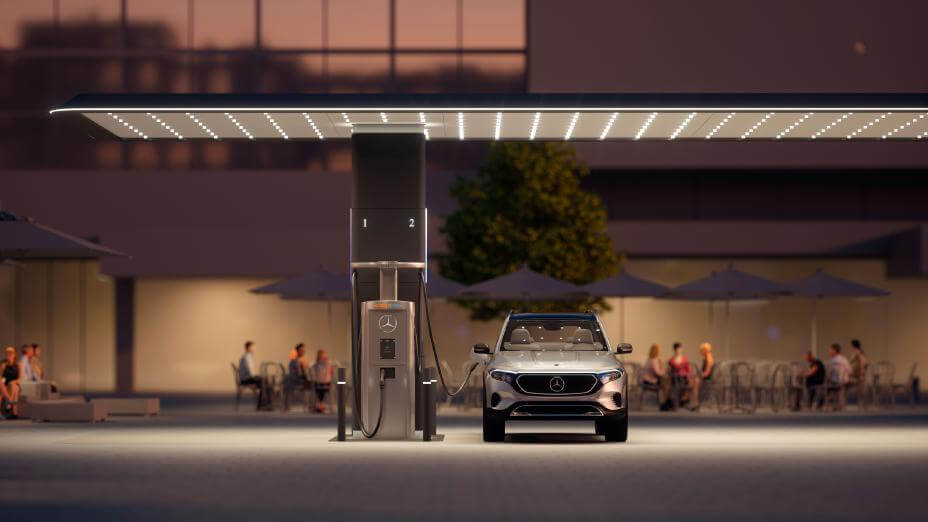 Mercedes оголошує про створення нової мережі зарядних станцій, яка розпочнеться в Північній Америці