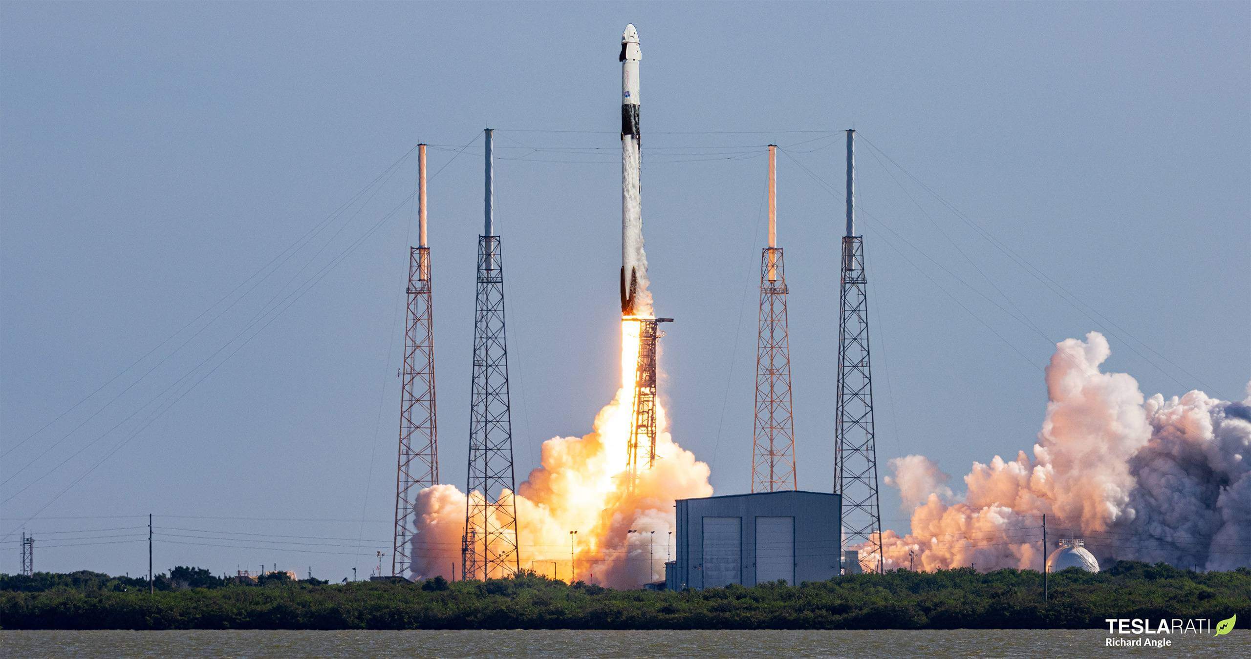 منصة إطلاق Dragon الاحتياطية الخاصة بـ SpaceX في طريقها إلى الظهور لأول مرة في عام 2023