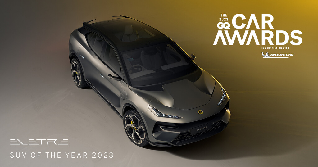 Lotus Eletre sleept GQ’s SUV of the Year-award in de wacht