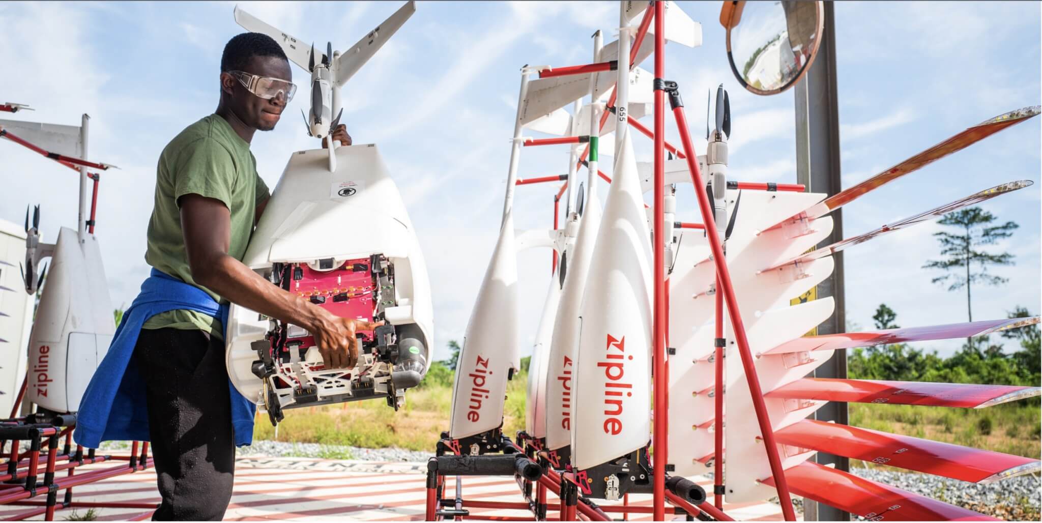 Zipline достигла рубежа в 500 000 автоматизированных доставок дронами