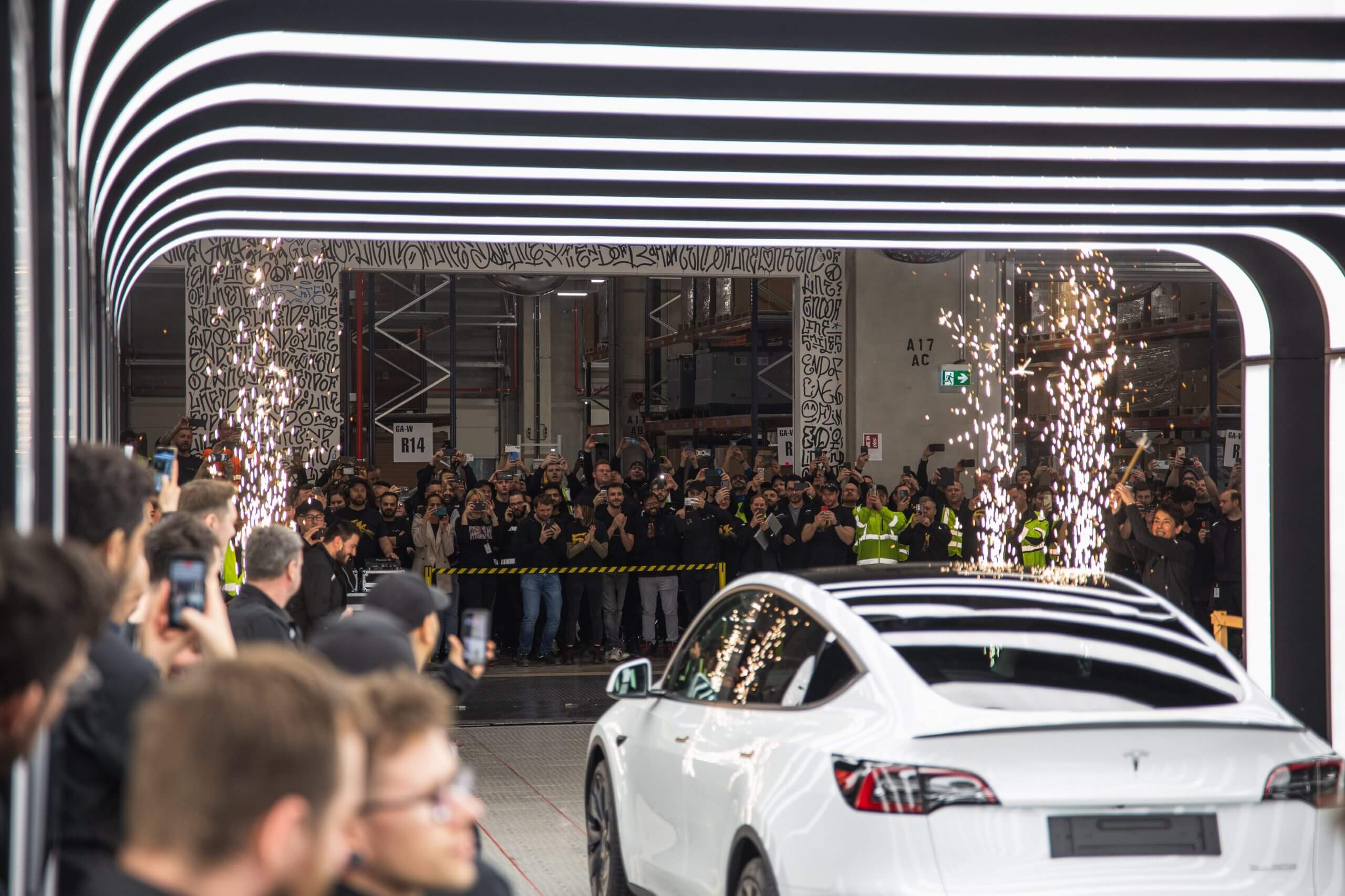 Tesla Giga Berlin, 주당 5,000대 생산