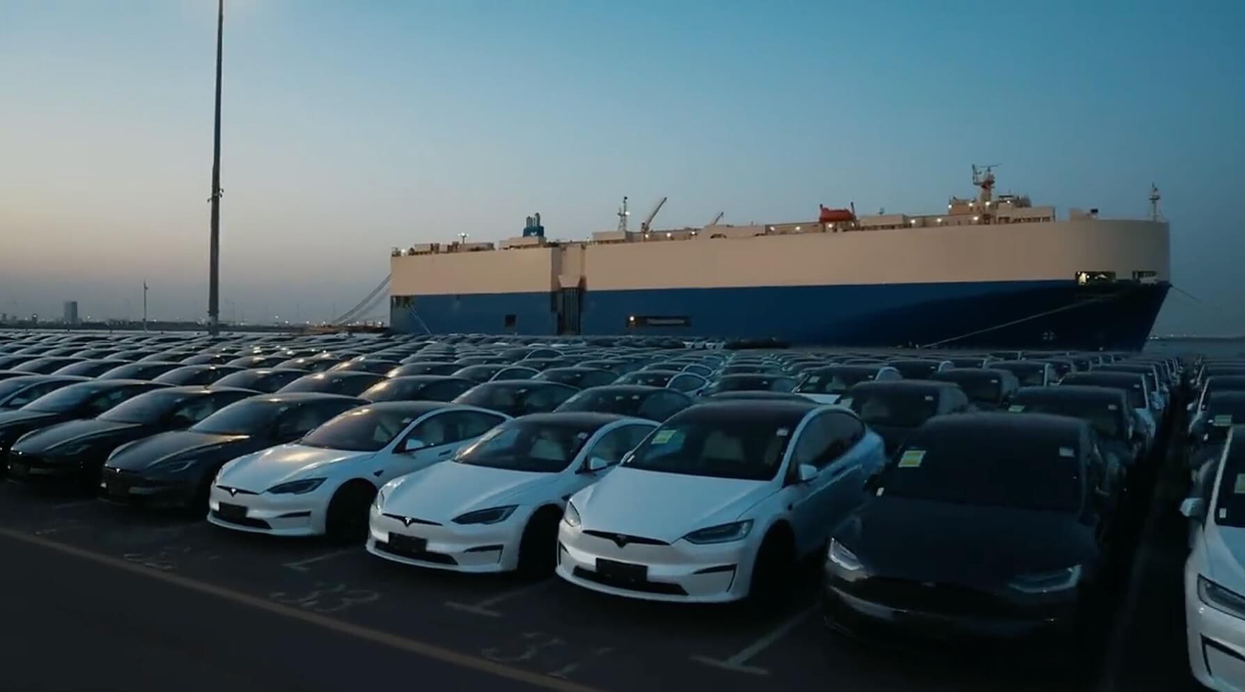 Tesla Model S 및 Model X 중국 본토 배송 개시