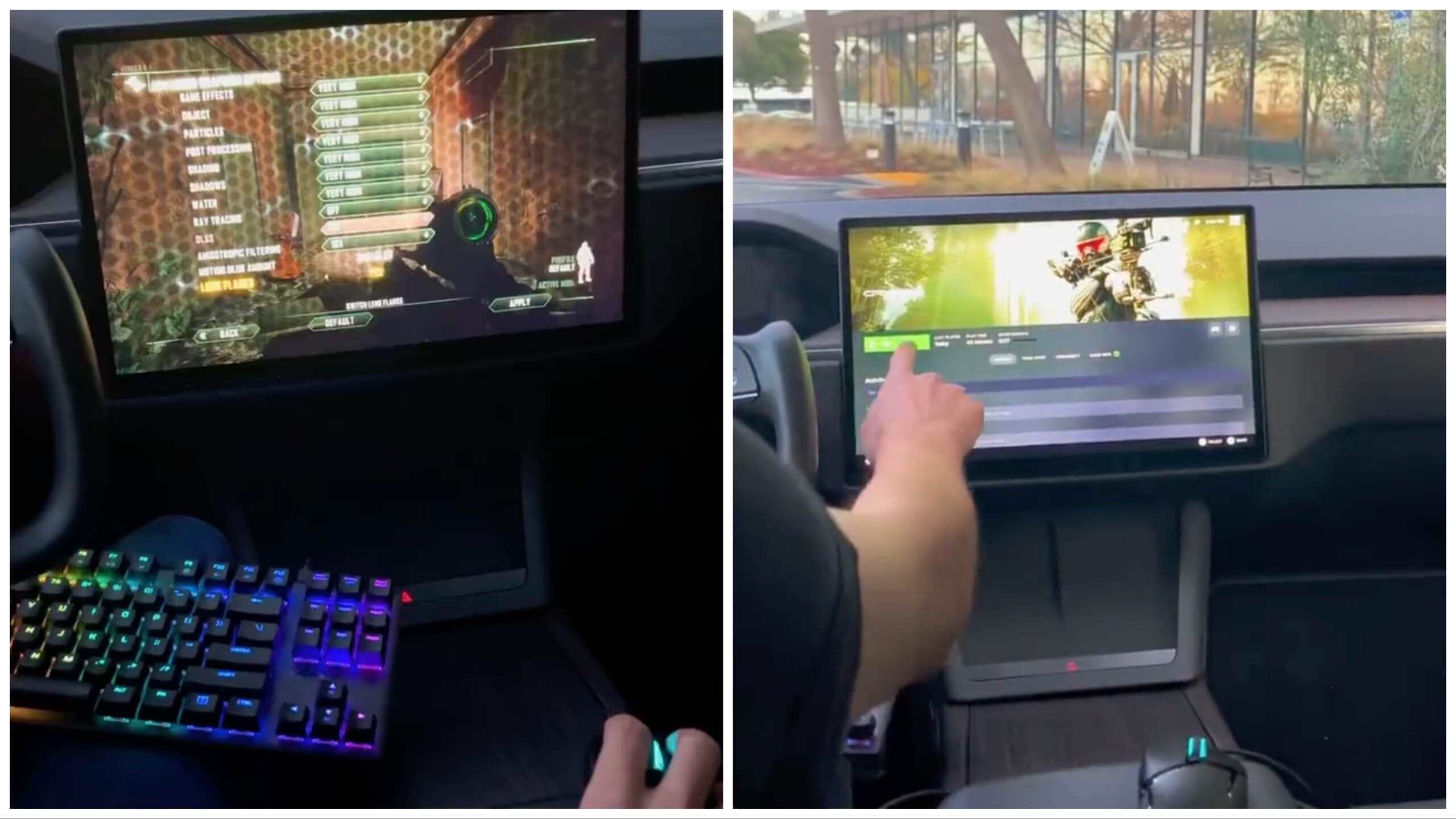 تعرض Tesla جهاز ألعابها المجنون من طراز X في فيديو جديد