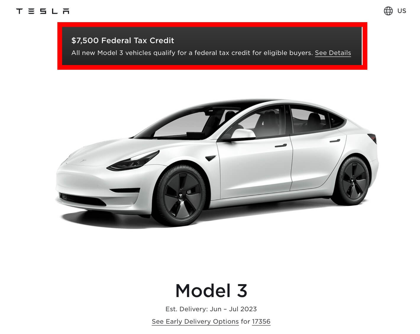 Tesla, Model 3 세금 인센티브에 대한 주요 변경 사항 발표
