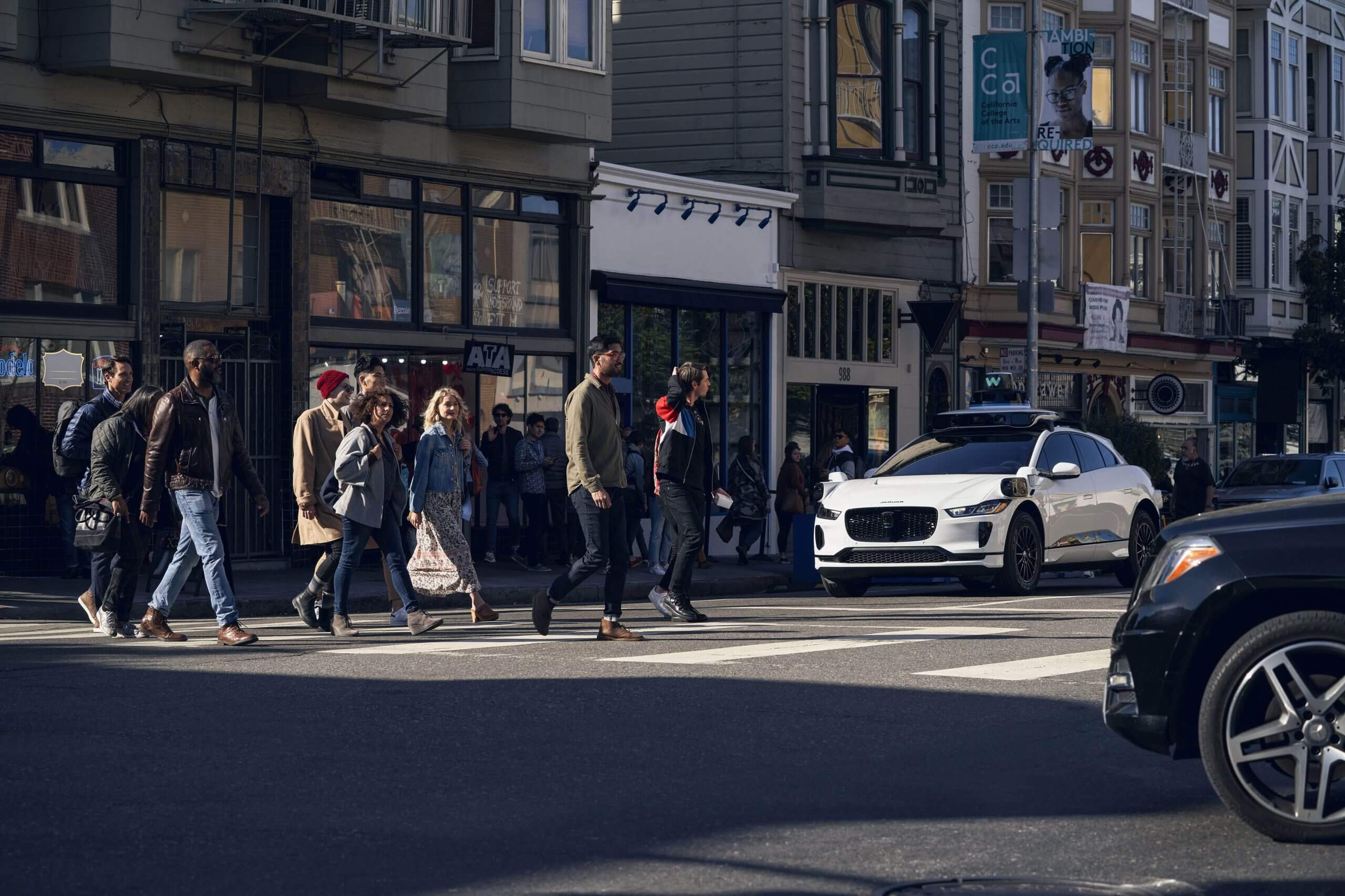 В прошлом году в Сан-Франциско значительно возросло количество заказов на беспилотные автомобили