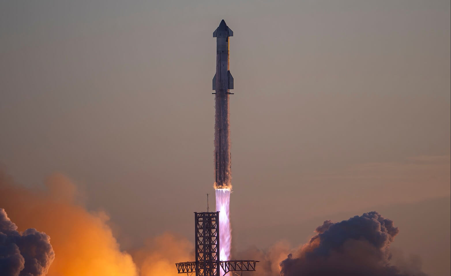 SpaceX приземляется в потенциальную дату следующего испытательного полета Starship