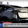 Заметки сообщества X быстро расправляются с вводящим в заблуждение сообщением о «пожаре Tesla»
